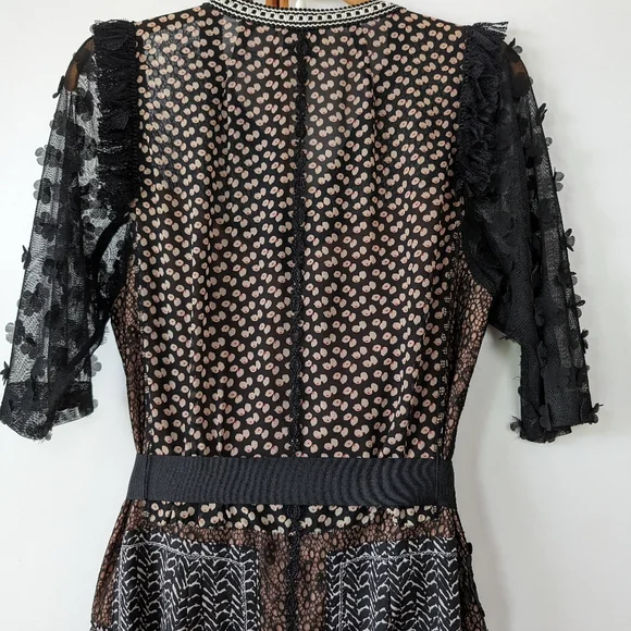 Beguile Byron Lars Allusion Dress 8 Flower - Picture 8 of 16